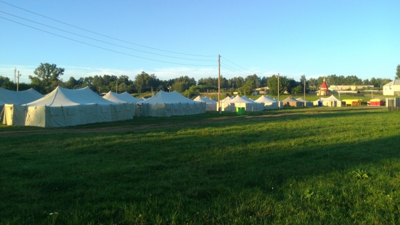 В Дивееве развернут палаточный лагерь для паломников на 4000 мест - фото 1