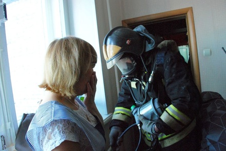 Из-за пожара на балконе в Сормовском районе эвакуировали 16 человек