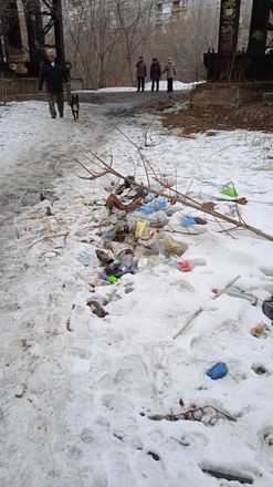 Свалка из бутылок образовалась рядом с киоском в Автозаводском районе - фото 3