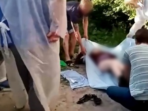 Женщина родила ребенка прямо на улице в Дзержинске