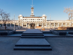 Благоустройство площади Маркина и сквера имени Свердлова завершится в конце ноября