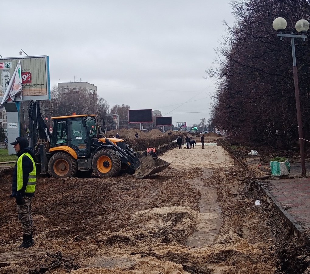 Укладка геотекстиля началась на улице Веденяпина в Нижнем Новгороде - фото 1