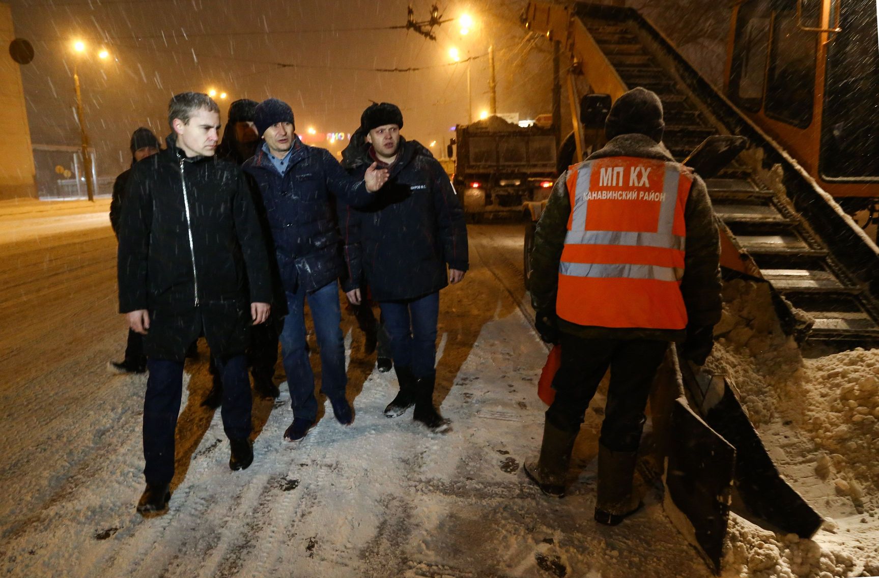 Панов совершил ночной объезд дорог в Нижнем Новгороде (ФОТО) - фото 1