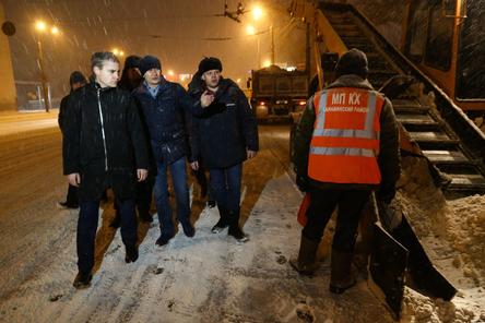 Панов совершил ночной объезд дорог в Нижнем Новгороде (ФОТО)