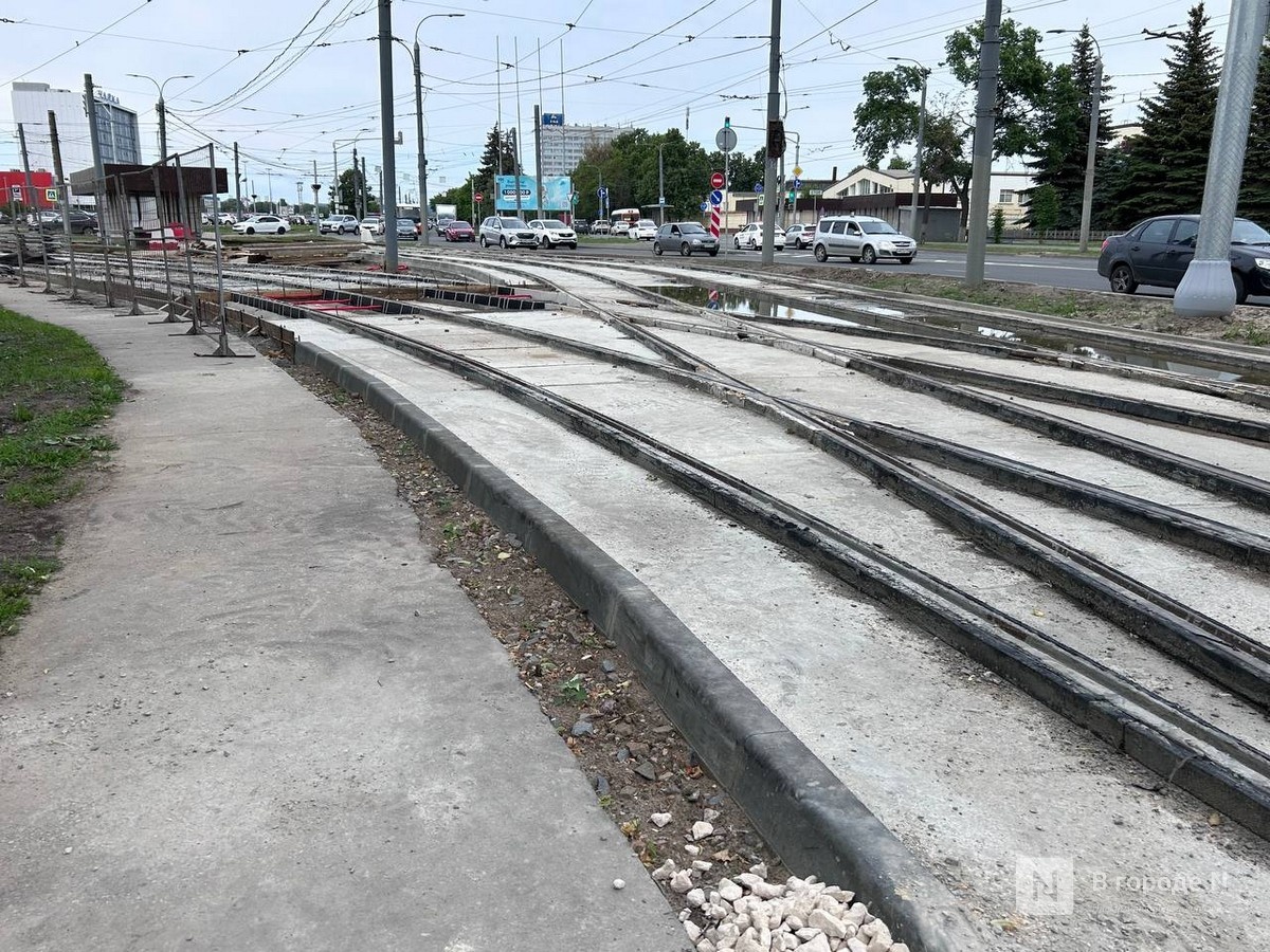 Ход масштабного ремонта трамвайных путей проверили в Нижнем Новгороде - фото 3
