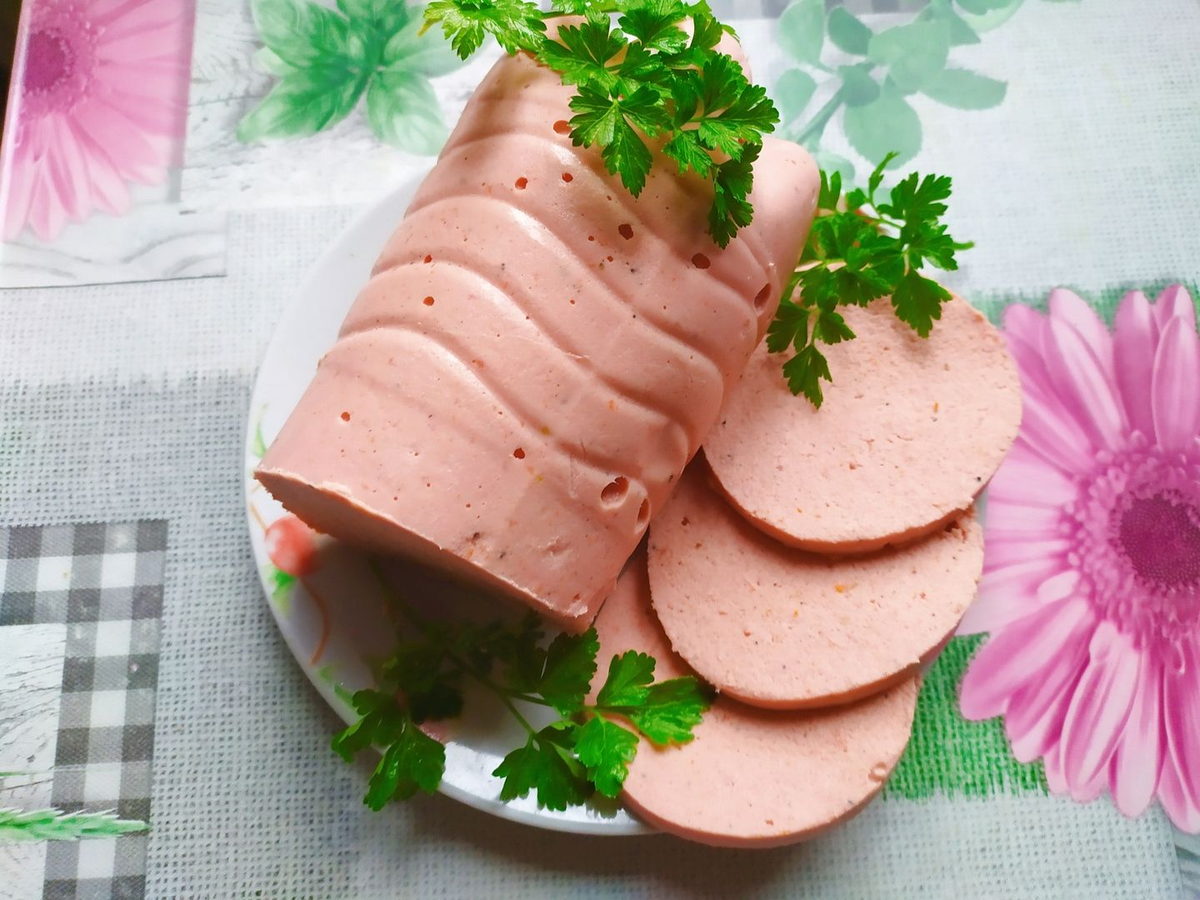 Рецепт как сделать колбасу из курицы