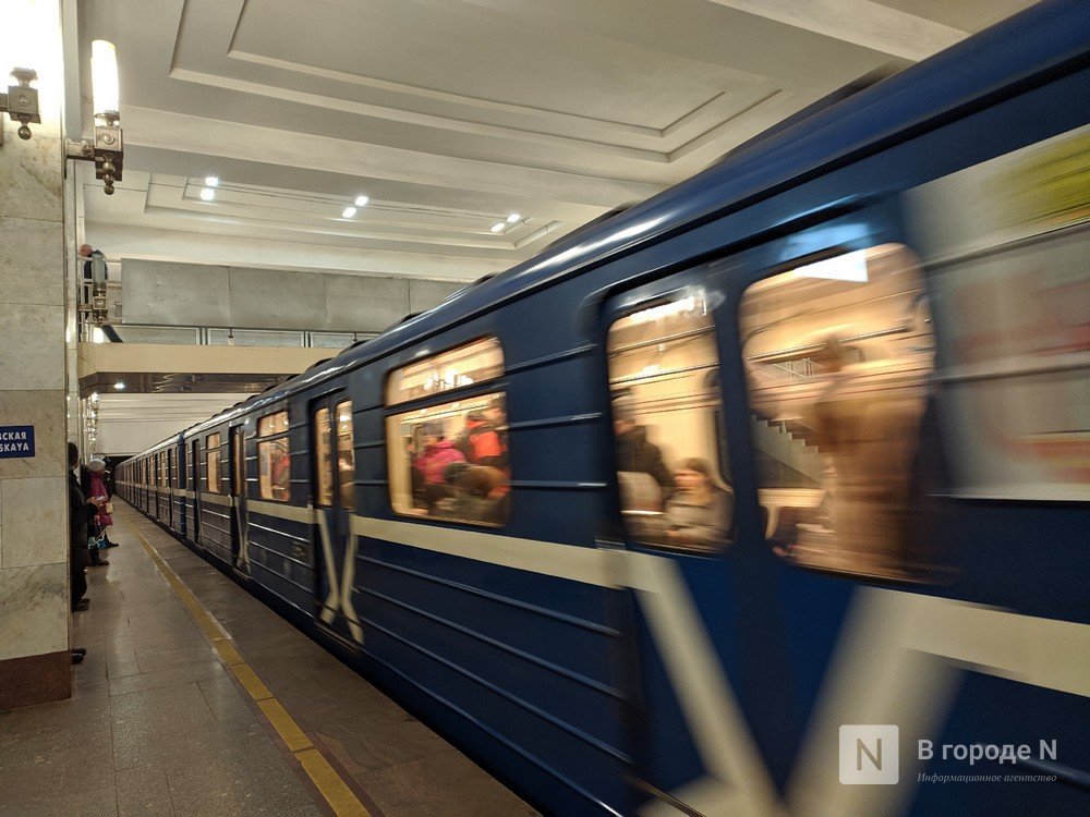 Поезда метро нижний новгород фото