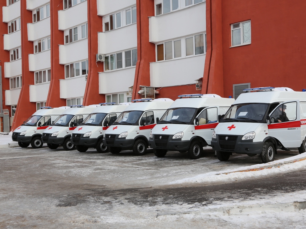 Еще 12 машин скорой помощи поступили в Нижегородскую область