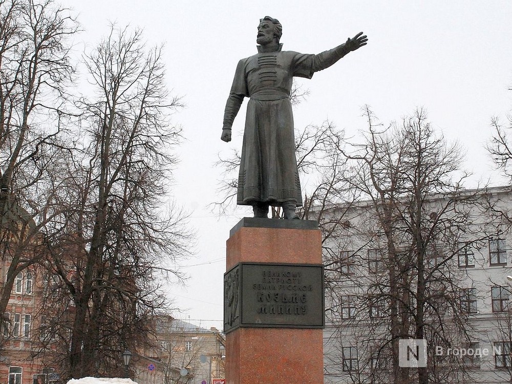 Реставрация памятника Минину завершилась в Нижнем Новгороде