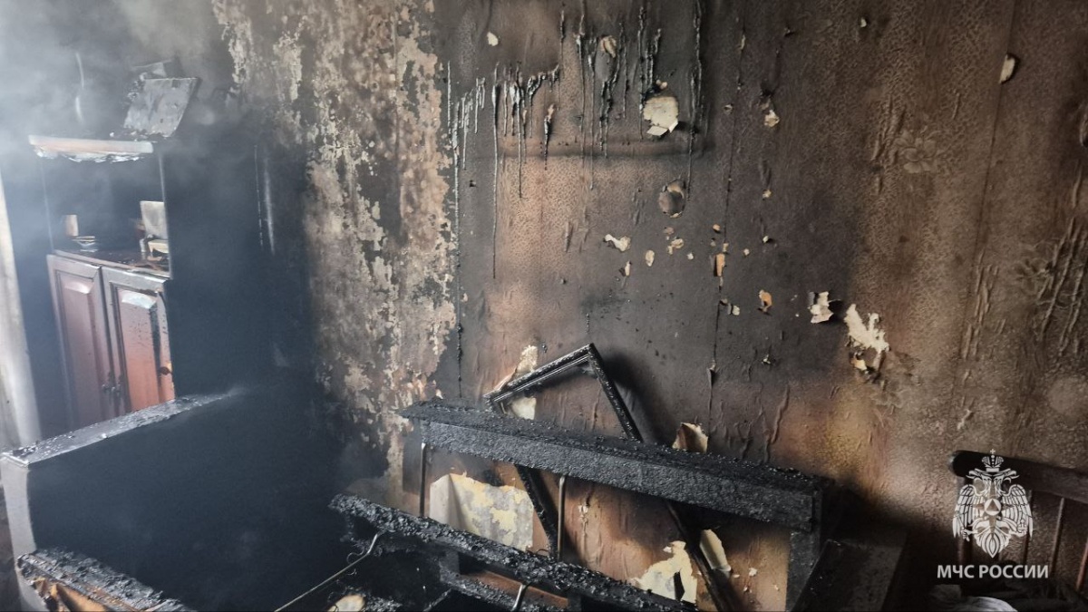 Тело женщины нашли на месте пожара в 6-м микрорайоне Нижнего Новгорода - фото 1