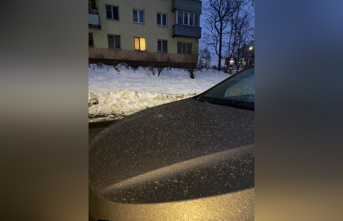 Ледяной дождь снова прошел в Нижнем Новгороде - фото 1