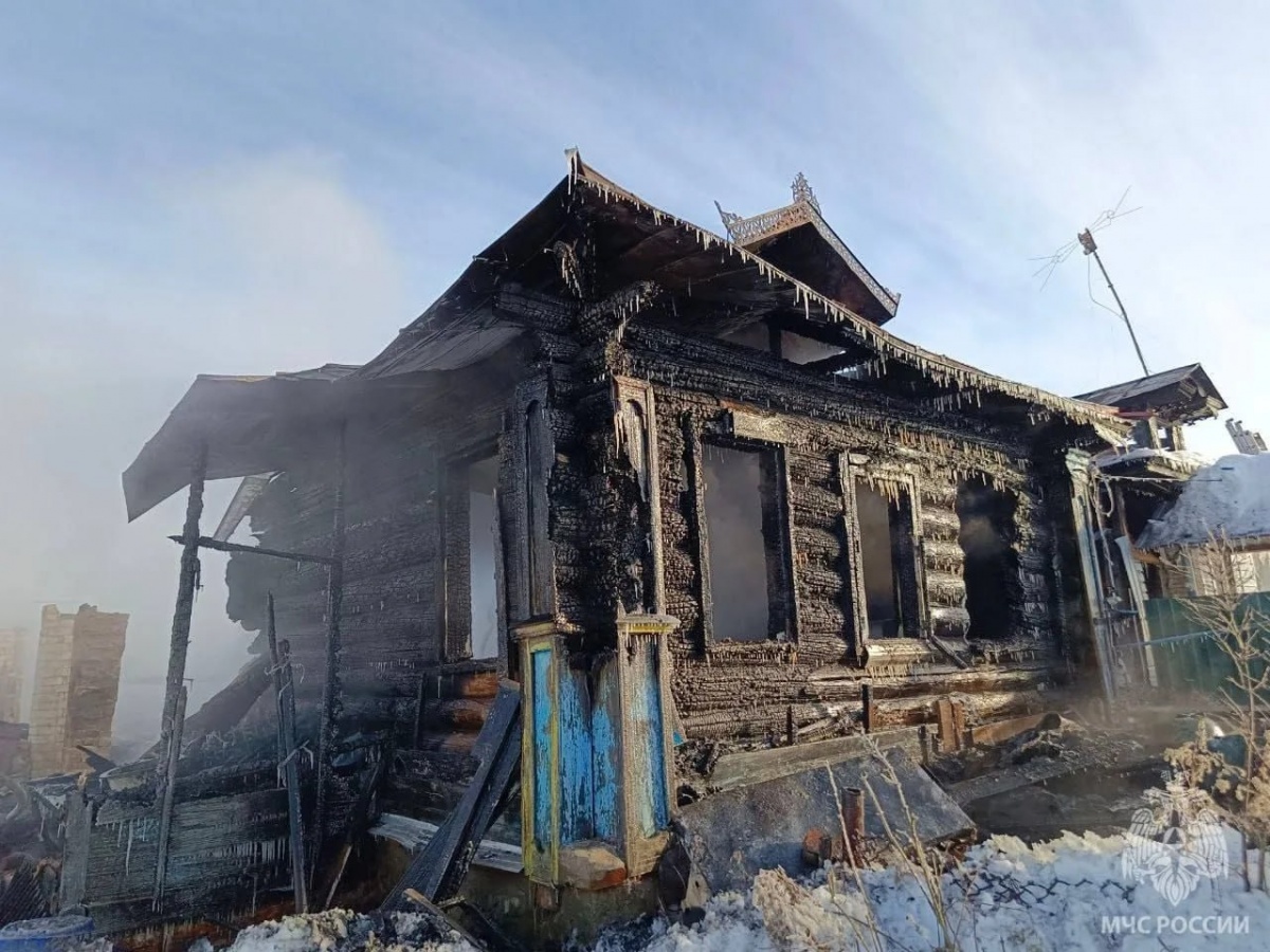 Труп пенсионера нашли после пожара в Нижегородской области - фото 1