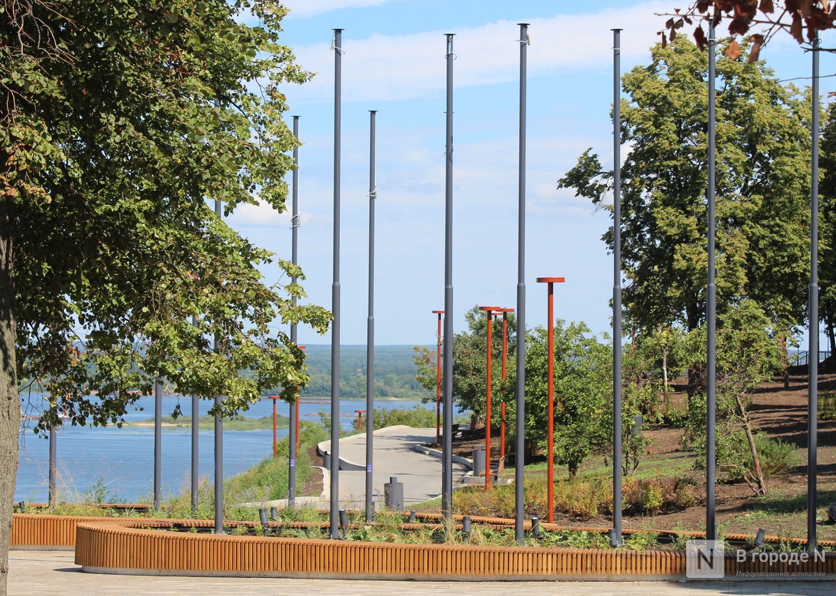 Клумбы-лодки отремонтировали на Аллее Дружбы в Нижнем Новгороде - фото 1