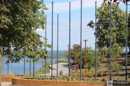 Клумбы-лодки отремонтировали на Аллее Дружбы в Нижнем Новгороде