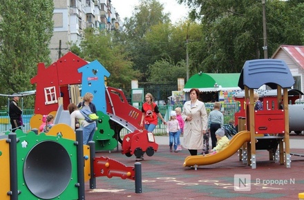 Вместо ста новых детских площадок в Нижнем Новгороде установят 111