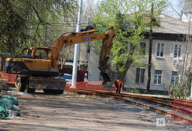Через пробки к комфорту: смотрим, как продвигается ремонт трамвайных путей в Нижнем Новгороде - фото 114