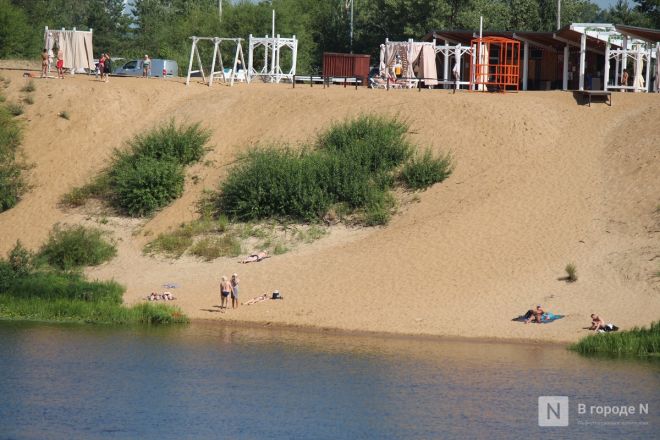 Выживание в жару: фоторепортаж с пляжей Нижнего Новгорода - фото 16