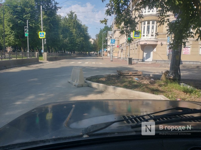 Островки безопасности обустраивают на Звездинке в Нижнем Новгороде - фото 3