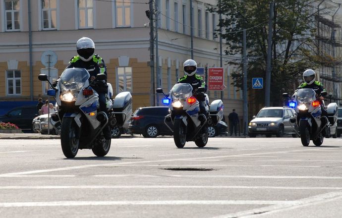 На дорогах Нижнего Новгорода начал нести службу мотопатруль (ФОТО) - фото 7