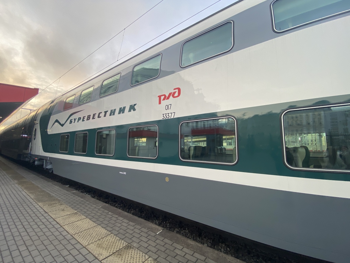 Двухэтажный поезд &laquo;Буревестник&raquo; прибыл в Нижний Новгород - фото 1