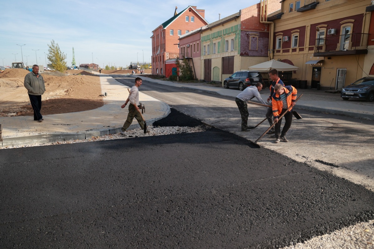 Дорога между улицами Стрелкой и Совнаркомовской построена на 90% - фото 1