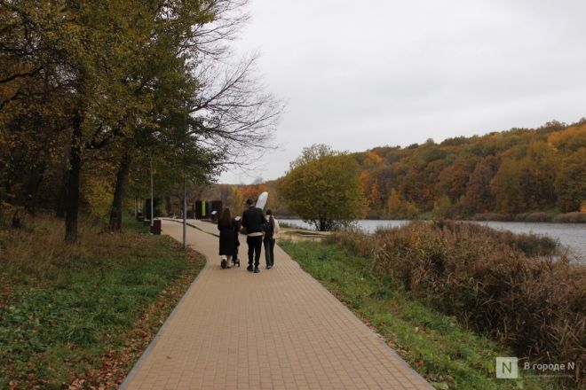 Фоторепортаж: золотая осень в Нижнем Новгороде - фото 13